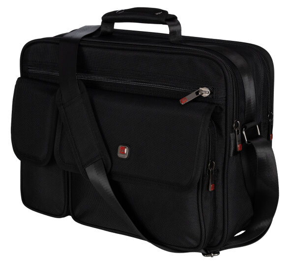 Arbeitstasche Umhängetasche Flugbegleiter Herrentasche Schwarz XXL K99956
