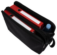 Arbeitstasche Umhängetasche Flugbegleiter Herrentasche Schwarz XXL K99956