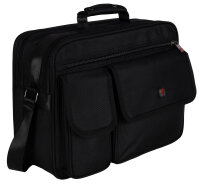 Arbeitstasche Umhängetasche Flugbegleiter Herrentasche Schwarz XXL K99956