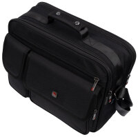 Arbeitstasche Umhängetasche Flugbegleiter Herrentasche Schwarz XXL K99956