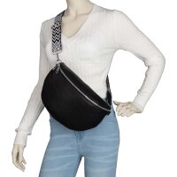 Bauchtasche Umhängetasche Crossbody-Bag Hüfttasche Kunstleder Italy-Design