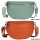 Bauchtasche Umhängetasche Crossbody-Bag Hüfttasche Kunstleder Italy-Design