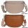 Bauchtasche Umhängetasche Crossbody-Bag Hüfttasche Kunstleder Italy-Design