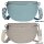 Bauchtasche Umhängetasche Crossbody-Bag Hüfttasche Kunstleder Italy-Design