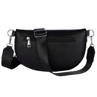Bauchtasche Umhängetasche Crossbody-Bag Hüfttasche Kunstleder Italy-Design