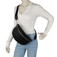 Bauchtasche Umhängetasche Crossbody-Bag Hüfttasche Kunstleder Italy-Design