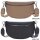 Bauchtasche Umhängetasche Crossbody-Bag Hüfttasche Kunstleder Italy-Design