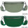 Bauchtasche Umhängetasche Crossbody-Bag Hüfttasche Kunstleder Italy-Design