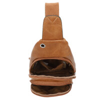Brusttasche Umhängetasche Schultertasche Cross Body Sling Bag Herren Kunstleder