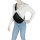 Bauchtasche Umhängetasche Crossbody-Bag Hüfttasche Kunstleder Italy-Design