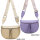 Bauchtasche Umhängetasche Crossbody-Bag Hüfttasche Kunstleder Italy-Design