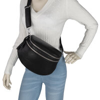 Bauchtasche Umhängetasche Crossbody-Bag Hüfttasche Kunstleder Italy-Design