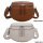 Bauchtasche Umhängetasche Crossbody-Bag Hüfttasche Kunstleder Italy-Design