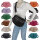 Bauchtasche Umhängetasche Crossbody-Bag Hüfttasche Kunstleder Italy-Design