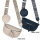 Bauchtasche  Umhängetasche Crossbody-Bag Hüfttasche Kunstleder Italy-Design
