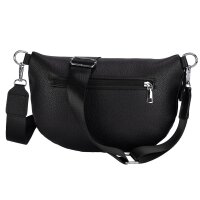 Bauchtasche XL Umhängetasche Crossbody-Bag Hüfttasche Kunstleder Italy-Design