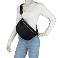 Bauchtasche XL Umhängetasche Crossbody-Bag Hüfttasche Kunstleder Italy-Design