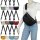 Bauchtasche XL Umhängetasche Crossbody-Bag Hüfttasche Kunstleder Italy-Design