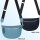 Bauchtasche XL Umhängetasche Crossbody-Bag Hüfttasche Kunstleder Italy-Design