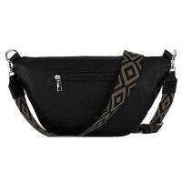 Bauchtasche  Umhängetasche Crossbody-Bag Hüfttasche Kunstleder Italy-Design