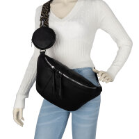 Bauchtasche  Umhängetasche Crossbody-Bag Hüfttasche Kunstleder Italy-Design