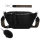 Bauchtasche  Umhängetasche Crossbody-Bag Hüfttasche Kunstleder Italy-Design