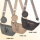Bauchtasche  Umhängetasche Crossbody-Bag Hüfttasche Kunstleder Italy-Design