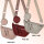 Bauchtasche  Umhängetasche Crossbody-Bag Hüfttasche Kunstleder Italy-Design