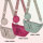 Bauchtasche  Umhängetasche Crossbody-Bag Hüfttasche Kunstleder Italy-Design