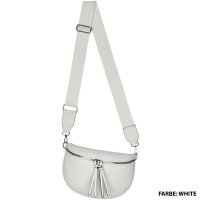 Bauchtasche Umhängetasche Crossbody-Bag Hüfttasche Kunstleder Italy-Design