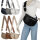Bauchtasche Umhängetasche Crossbody-Bag Hüfttasche Kunstleder Italy-Design