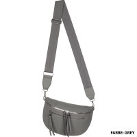 Bauchtasche  Umhängetasche Crossbody-Bag Hüfttasche Kunstleder Italy-Design