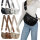 Bauchtasche  Umhängetasche Crossbody-Bag Hüfttasche Kunstleder Italy-Design