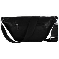 Bauchtasche XL Umhängetasche Crossbody-Bag Hüfttasche Kunstleder Italy-Design