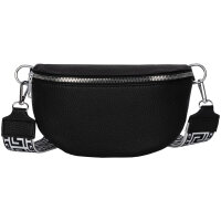 Bauchtasche Umhängetasche Crossbody-Bag Hüfttasche Kunstleder Italy-Design
