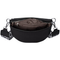Bauchtasche Umhängetasche Crossbody-Bag Hüfttasche Kunstleder Italy-Design