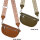 Bauchtasche Umhängetasche Crossbody-Bag Hüfttasche Kunstleder Italy-Design