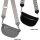 Bauchtasche Umhängetasche Crossbody-Bag Hüfttasche Kunstleder Italy-Design