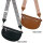 Bauchtasche Umhängetasche Crossbody-Bag Hüfttasche Kunstleder Italy-Design