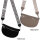 Bauchtasche Umhängetasche Crossbody-Bag Hüfttasche Kunstleder Italy-Design