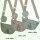 Bauchtasche  Umhängetasche Crossbody-Bag Hüfttasche Kunstleder Italy-Design