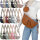 Bauchtasche  Umhängetasche Crossbody-Bag Hüfttasche Kunstleder Italy-Design