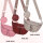 Bauchtasche  Umhängetasche Crossbody-Bag Hüfttasche Kunstleder Italy-Design