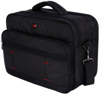 Arbeitstasche Umhängetasche Messenger Flugbegleiter  Herrentasche  XXL Schwarz