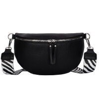 Bauchtasche  Umhängetasche Crossbody-Bag Hüfttasche Kunstleder Italy-Design