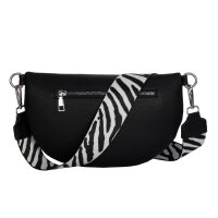 Bauchtasche  Umhängetasche Crossbody-Bag Hüfttasche Kunstleder Italy-Design