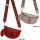 Bauchtasche  Umhängetasche Crossbody-Bag Hüfttasche Kunstleder Italy-Design