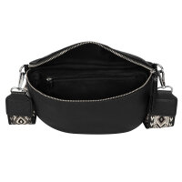 Bauchtasche Umhängetasche Crossbody-Bag Hüfttasche Kunstleder Italy-Design