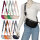Bauchtasche Umhängetasche Crossbody-Bag Hüfttasche Kunstleder Italy-Design
