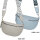 Bauchtasche Umhängetasche Crossbody-Bag Hüfttasche Kunstleder Italy-Design